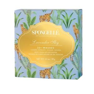 NIB- Spongelle Lavender Sky Body Wash Infused Buffer